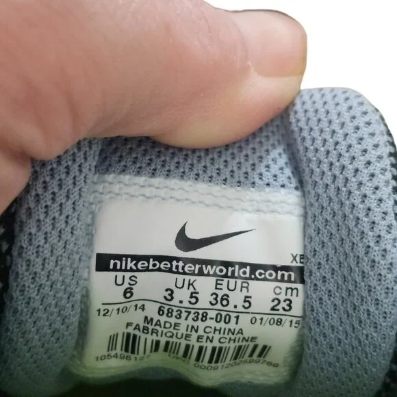 NEW Nike Air Structure 18 Womens Size 6 Running Shoes Sneakers Black Hype 683738 - Picture 10 of 11